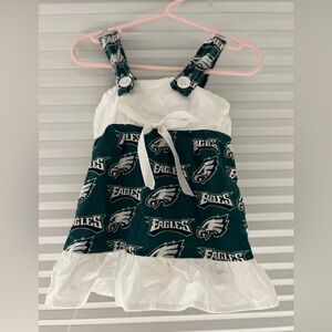 Eagles Themed Baby Dress